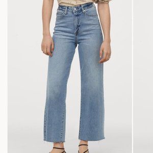 NWT - Wide High Ankle Jeans (H&M Conscious Line)